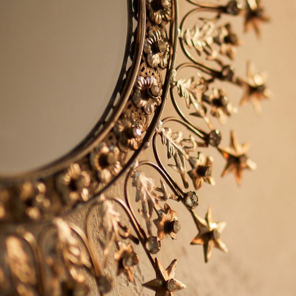 12” Starry Crown Mirror (small) * - Picture 5 of 13